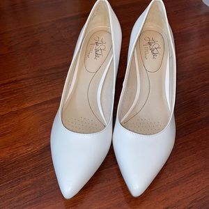 White heels